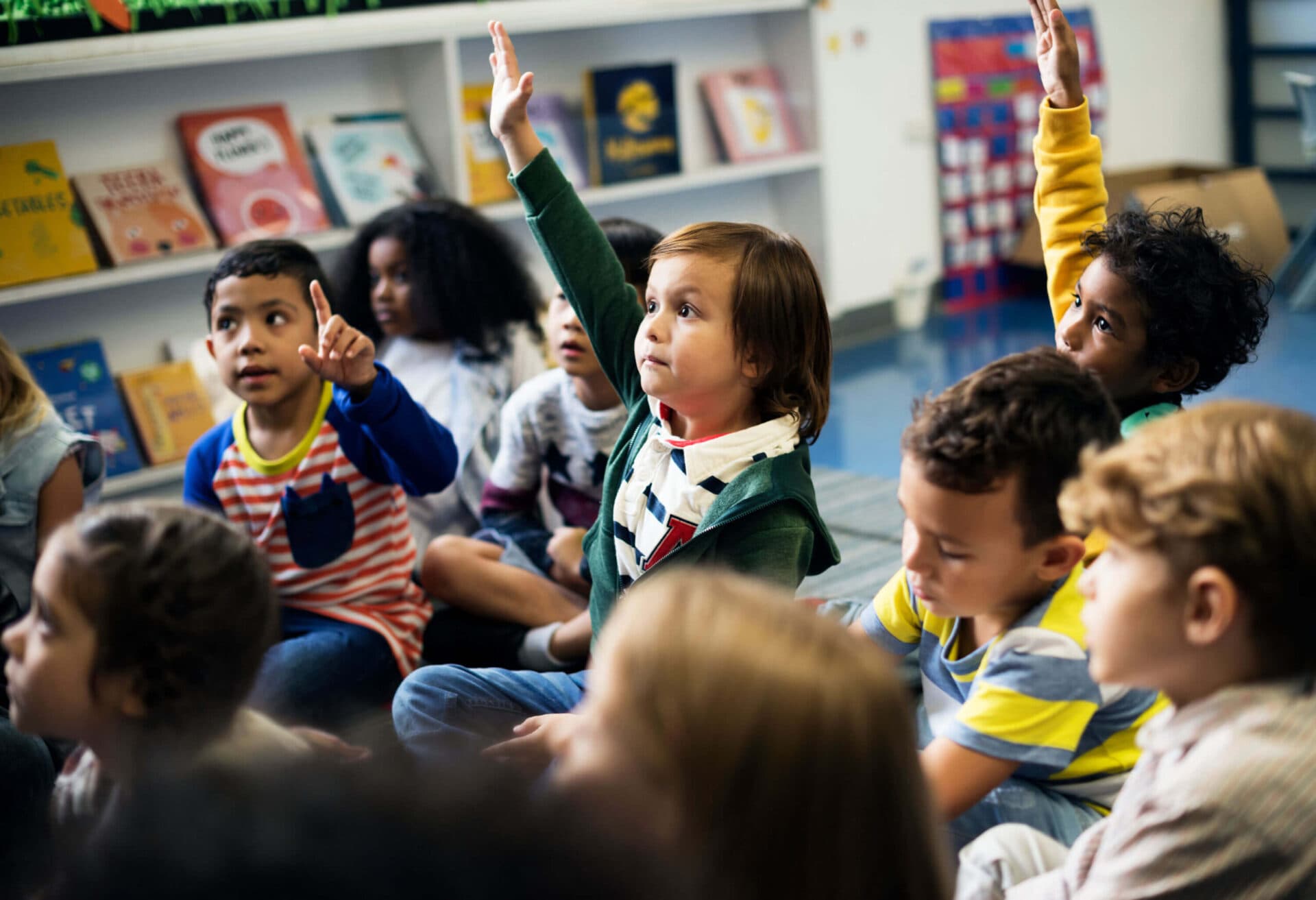 Children learning together at Morgan’s Early Learning Centers